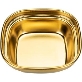 摩登主妇304不锈钢烤肉蘸料碟调味蘸料盘多格酱油醋蘸酱碟蘸酱盘