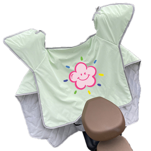 电动车挡风被夏季防晒防雨罩电瓶摩托车夏款电车夏天防水2025新款