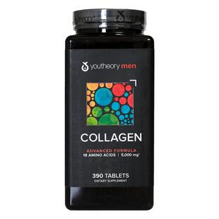 美利生活站Youtheory Men'sCollagen男性胶原蛋白18种氨基酸390片