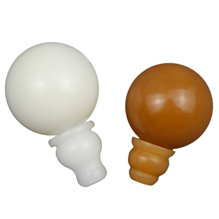 白菩提根三通佛头DIY佛塔星月配饰圆珠散珠手链108佛珠风化烤色