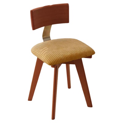 中古设计师小户型实木餐椅