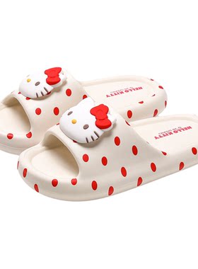 正版HelloKitty猫夏季女款凉拖鞋