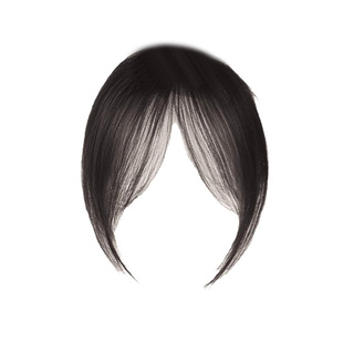 八字刘海假发片增发量发根蓬松发夹女前额高颅顶垫发片无痕补发片