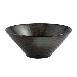 日式复古陶瓷碗拉面碗汤面碗 创意大号泡面碗 家用商用大碗斗笠碗