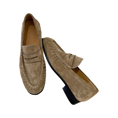 真皮单鞋跟高4cm百搭显瘦不挑脚