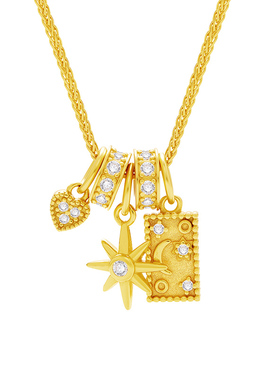 MITHAOL月桂星芒项链女款2026新款高级感轻奢小众锁骨链女银饰品