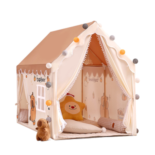 儿童帐篷室内女孩男孩床上小房子大号可睡觉秘密基地加长游戏屋