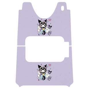 适用美耐迪J35F电动三轮车防水防滑耐磨丝圈脚踏垫卡通图案定制款