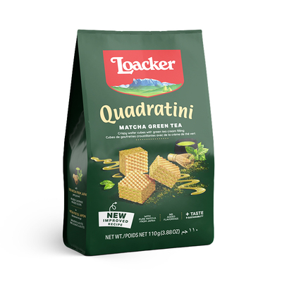 莱家进口威化饼干抹茶味110g