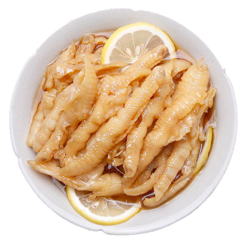 古味初锦 无骨鸡爪/鸭掌手工去骨柠檬酸辣盒装250g