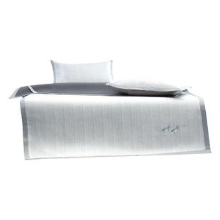 水星家纺凉席1000D冰丝席子A类抑菌可折叠凉感席夏季床品26新品