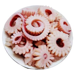 鱿鱼花鱿鱼齿轮花新鲜速冻冷冻鱿鱼卷鱿鱼条鱿鱼海鲜火锅餐饮食材