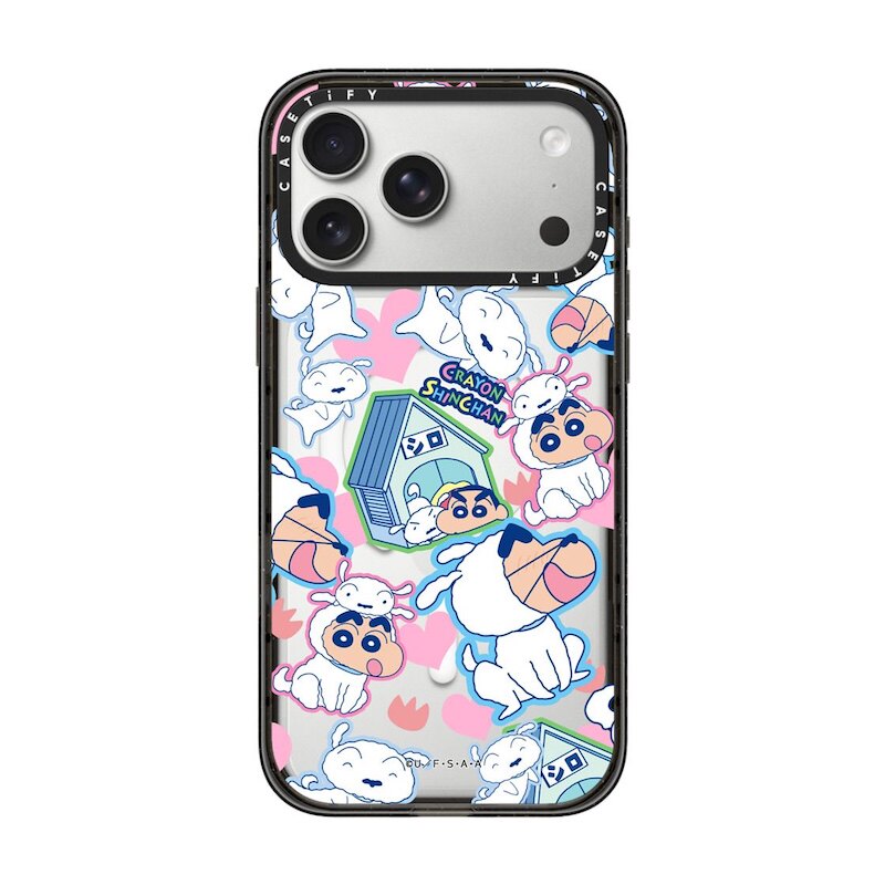 蜡笔小新 x CASETiFY 联名 鳄鱼山先生/光屁屁怪兽/大象装扮贴纸 适用于苹果iPhone18ProMax/18Pro手机壳