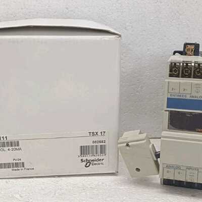 SCHNEIDER ELECTRIC TSXAEG4111  INPUT MODULE ANALOG NEW FREE
