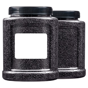 黑芝麻500g炒熟即食新货免洗无沙搭熟白芝麻生黑芝麻粒农家自产