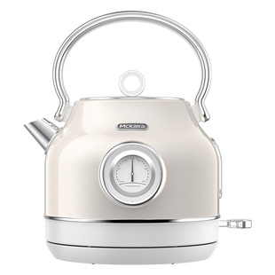 Mckaka复古电热水壶保温一体全自动烧水壶不锈钢泡茶水壶新年礼物