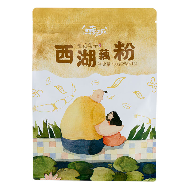 佳藕天成400g速溶小袋桂花莲子