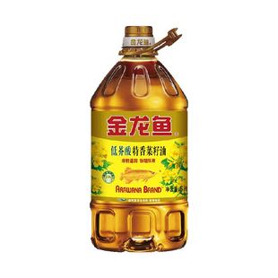 金龙鱼特香菜籽油菜油5L/桶食用油