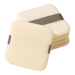 粉扑适用11.5g/7g毛戈平小金扇粉饼原装蜜粉专用定妆替换植绒扑