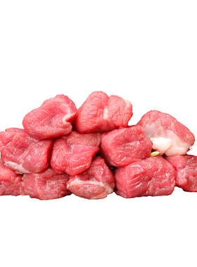 甘肃散养羔羊后腿肉切块鲜嫩不膻