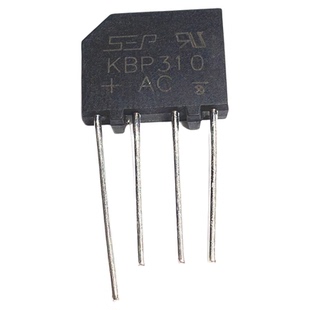 KBP206 KBP210 KBP307 KBP310 KBP410直插4脚整流桥堆1000V2/3/4A