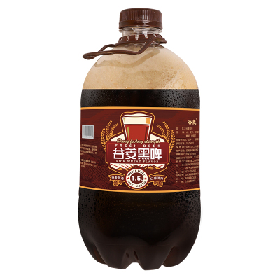 谷菱黑啤全麦发酵10P精酿啤酒德式工艺非进口麦芽整箱