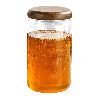 lissa家用蜂蜜玻璃分装瓶密封罐