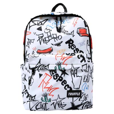 TRUFFLE街头潮牌书包男初中高中双肩包女小学生ins潮酷大容量背包