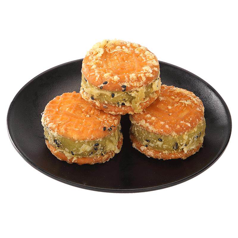 绿豆饼板栗饼传统糕点绿豆糕