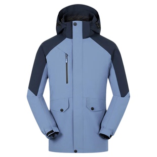 冬季保暖羽绒内胆冲锋衣抓绒内胆工作服定制防风户外团体工装外套