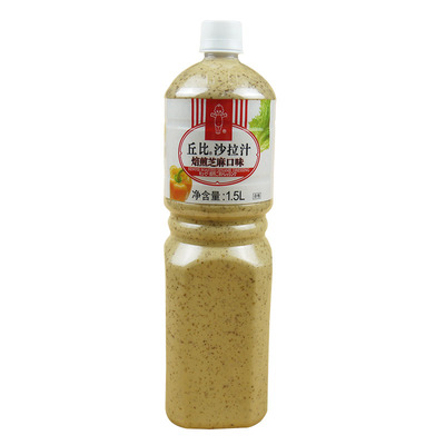 丘比焙煎芝麻口味沙拉汁1.5L商用