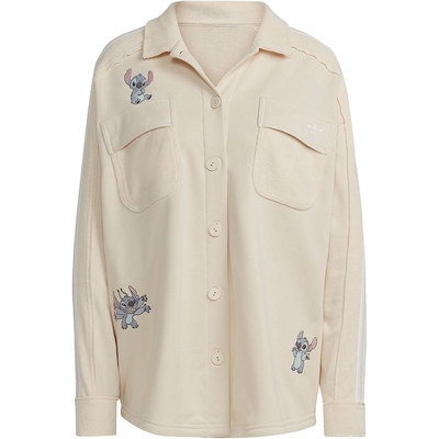 阿迪达斯女子休闲运动长袖衬衫