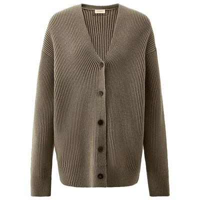 OCHIRLY欧时力100%羊毛针织外套