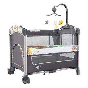 valdera瓦德拉便携可折叠婴儿床多功能宝宝新生儿拼接大床