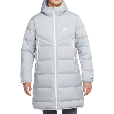 耐克男子中长款连帽羽绒服