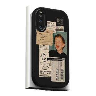 哇哦男孩适用于iqooneo3手机壳的小羊皮简约z3新款iq00z1x液态硅胶套男neo855竞速版情侣女vivo全包防摔创意