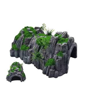 六角恐龙鱼躲避屋大号特大号乌龟晒台爬虫箱宠物蛇陆龟守宫躲避屋