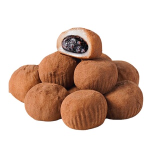 上行和风生巧大福网红巧克力福团糯米糍脏脏团甜品雪媚娘斋同推荐