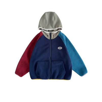 棉服冬季2025新款男大童加厚外套