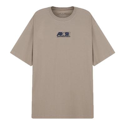 阿玛尼男士圆领短袖T恤