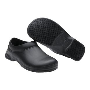 WAKO滑克防滑防水防油工作鞋厨师鞋酒店厨房食品车间专用男女黑白