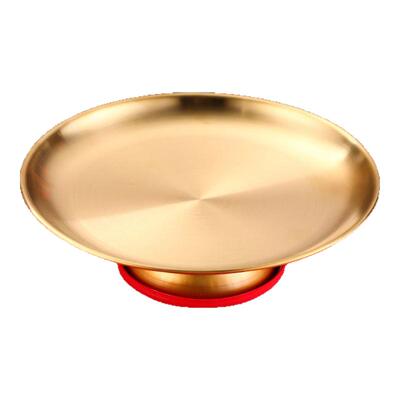 钛合金供盘家用供奉供果果盘