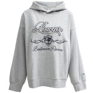 SEASONHIGH秋季款女士卫衣长袖连帽立体刺绣字母百搭休闲上衣女款