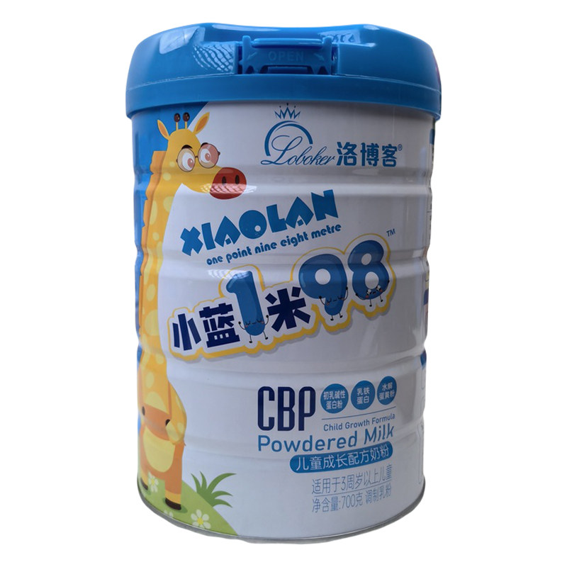 小蓝1米98儿童成长学生营养奶粉