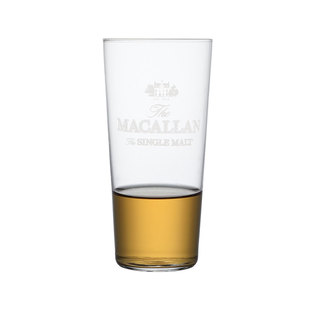 Macallan麦卡伦定制嗨棒杯/超薄玻璃中古酒杯威士忌杯子洋酒杯ins