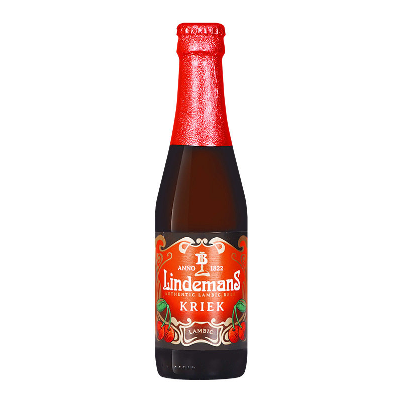 比利时原装进口林德曼/丽德曼思苹果樱桃味果味啤酒250ml*24瓶装