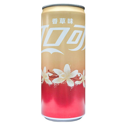 可口可乐香草味汽水330ml*24罐装