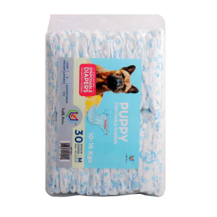 狗狗尿不湿宠物公狗纸尿裤公母狗专用泰迪比熊公狗尿不湿30片装