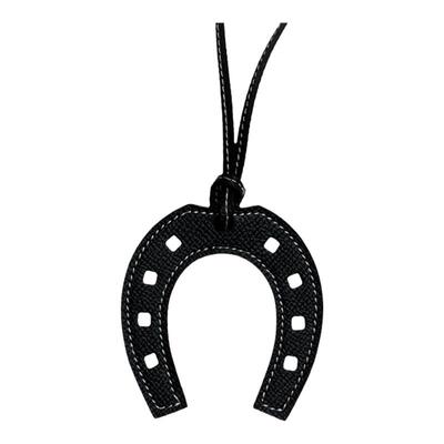 真皮手工制作马蹄包包挂件