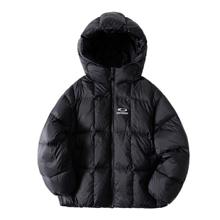 男童冬装高充绒滑雪面包羽绒服2025新款儿童男孩滑雪防寒免洗外套